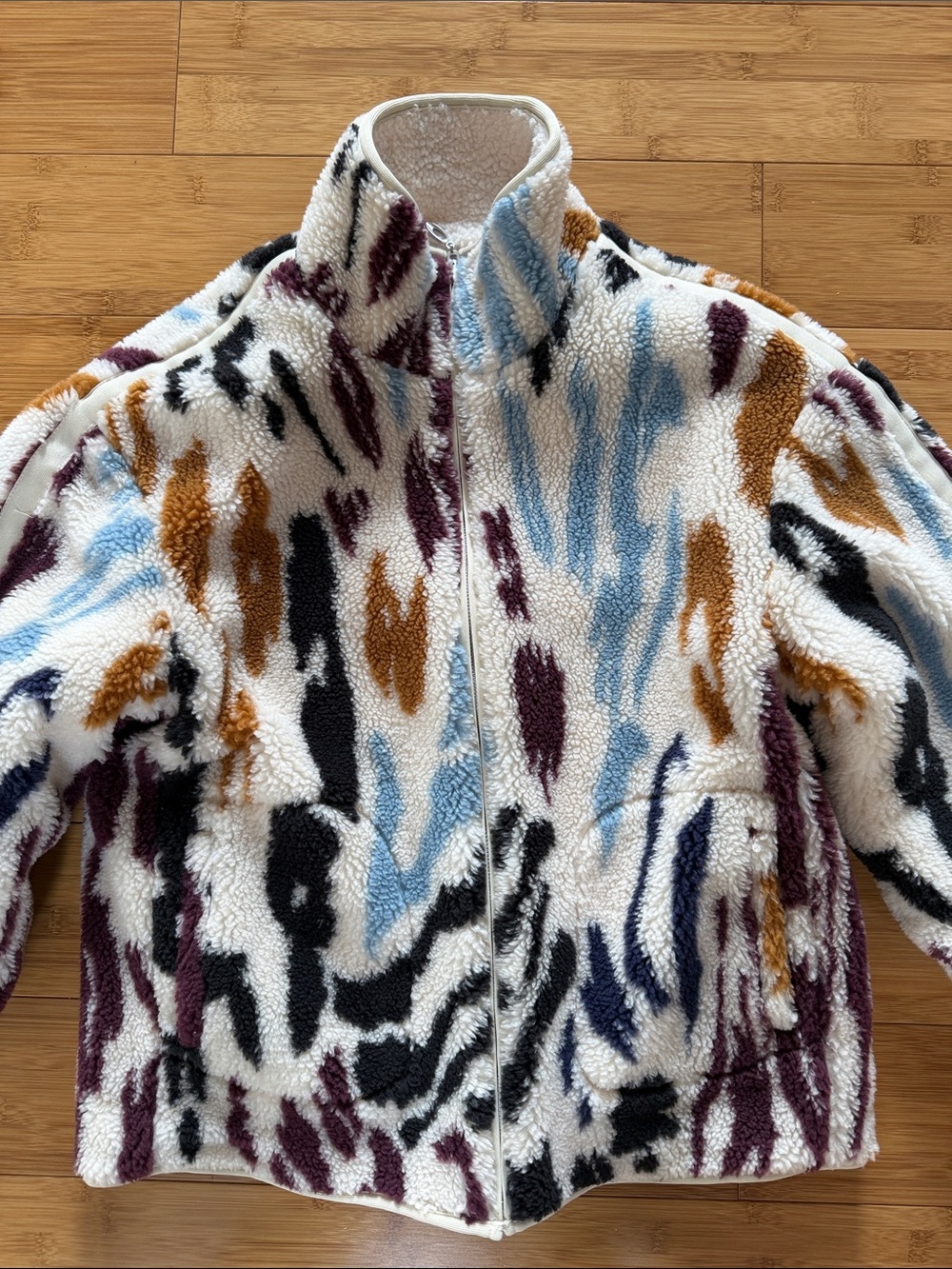 Ba&sh reversible teddy bear jacket